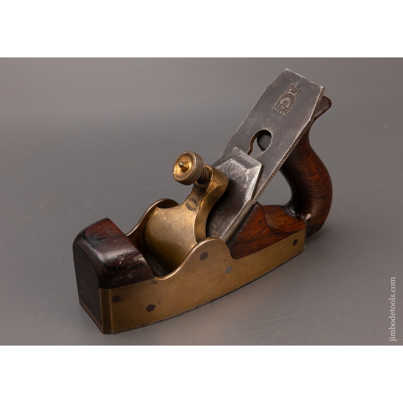Rare & Fine NORRIS No. 17 Gunmetal Rosewood Infill Smooth Plane – EXCELSIOR 111299 – AS OF APR 14