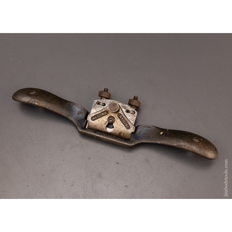 RECORD No. 0151 Adjustable Round Bottom Spoke Shave – 111323