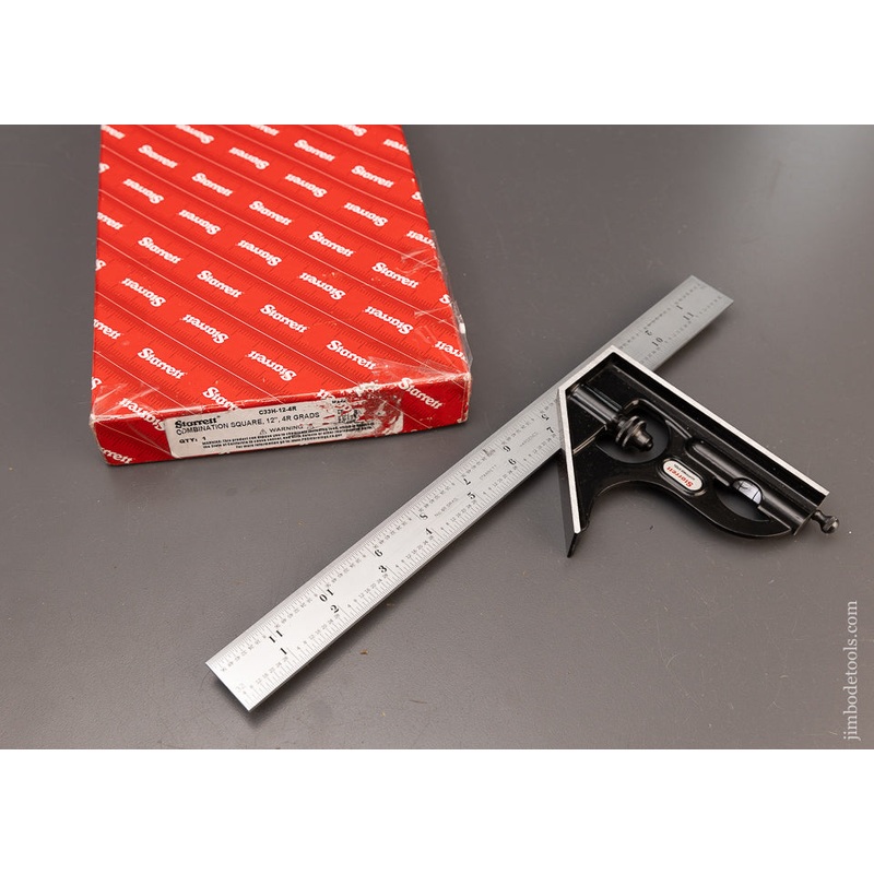 STARRETT 12 Inch Combination Square Mint in Box – 111362