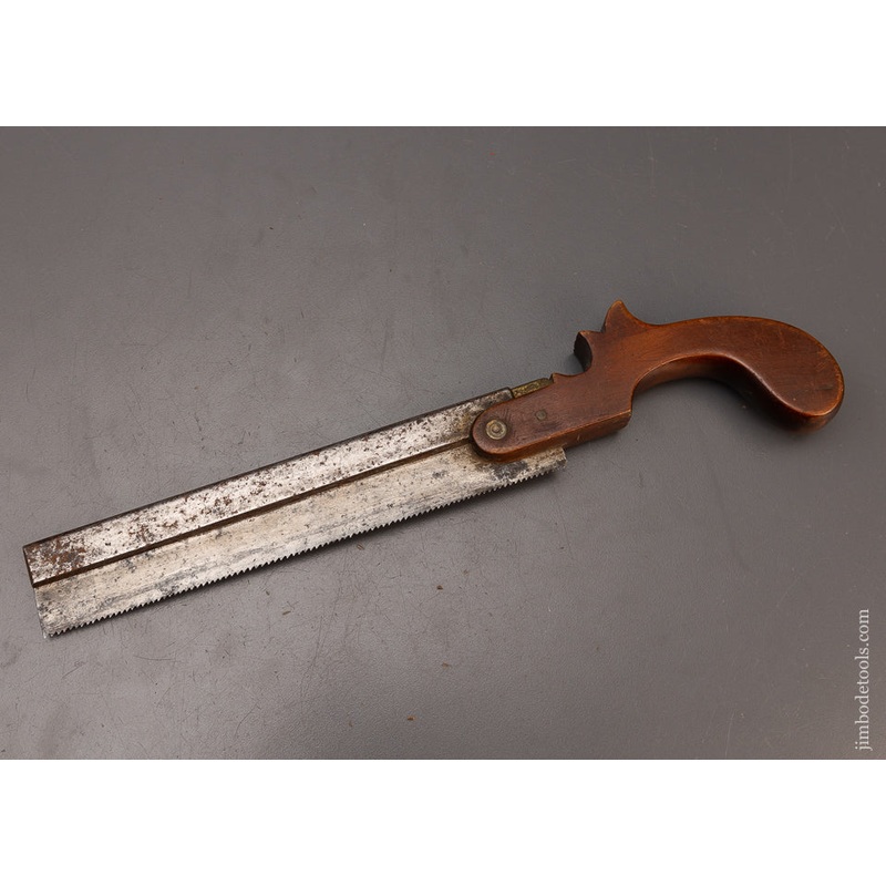 Unusual Back Saw with Turkish Style Handle Dovetail Saw – 110982