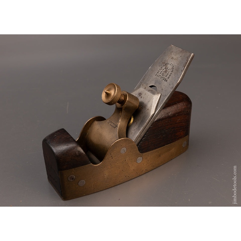 Very Rare Gunmetal MATHIESON Rosewood Infill Smooth Plane – EXCELSIOR 111300 – AS OF APR 17