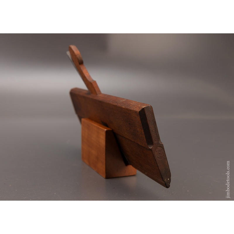 Rare 4 STAR Yellow Birch 18th Century Moulding Plane by I. BLOSFOM Extra Fine – EXCELSIOR 111184