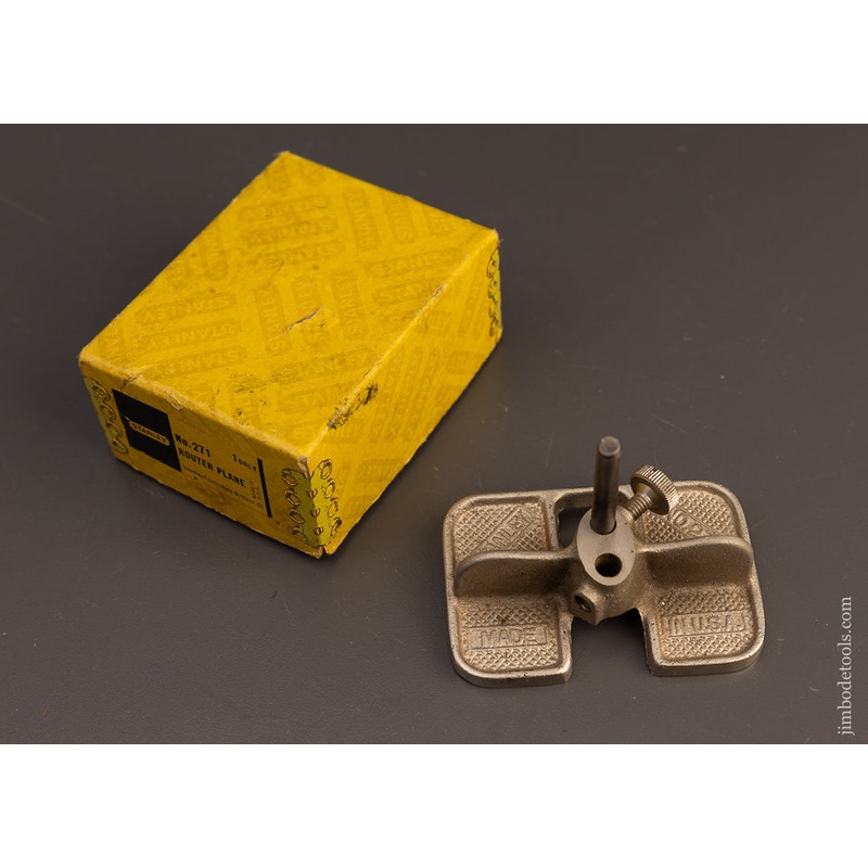 STANLEY No. 271 Router Mint in Box – 111473