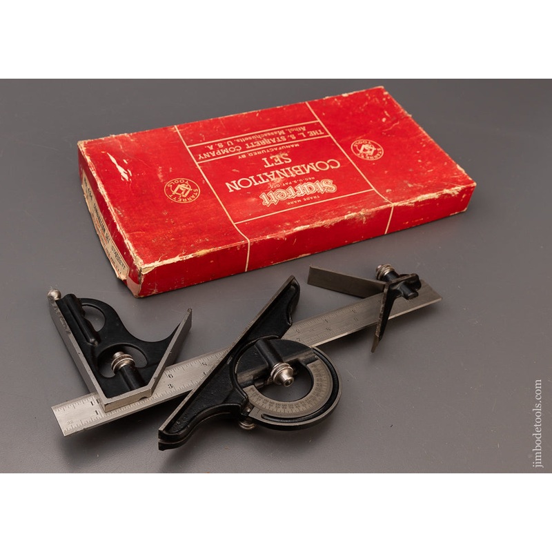 STARRETT No. 434 Combination Set Near Mint in Box – 100873