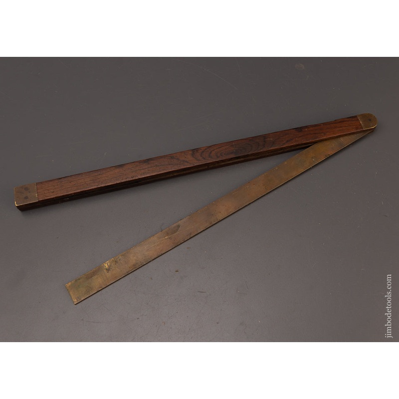 Very Rare STANLEY No. 42 1/2 Rosewood Ship Wrights Bevel Square – 111488