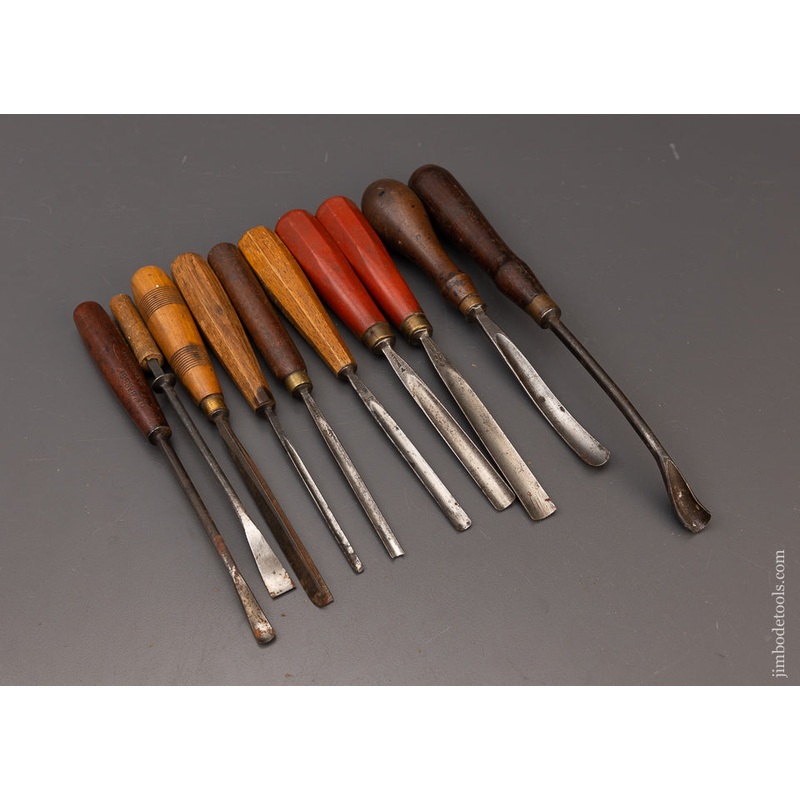 10 Good Carving Chisles Gouges by ADDIS – 111841