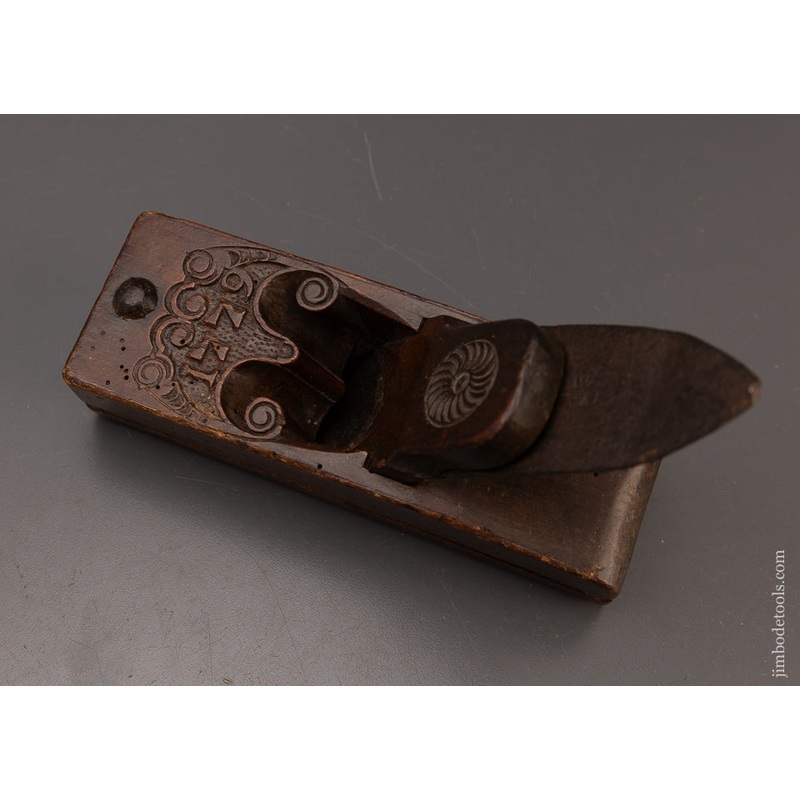 Remarkable Carved, DATED 1779 Dutch Panel Raising Plane by ARY DEN HENGST – EXCELSIOR 111733 – AS OF MAY 19