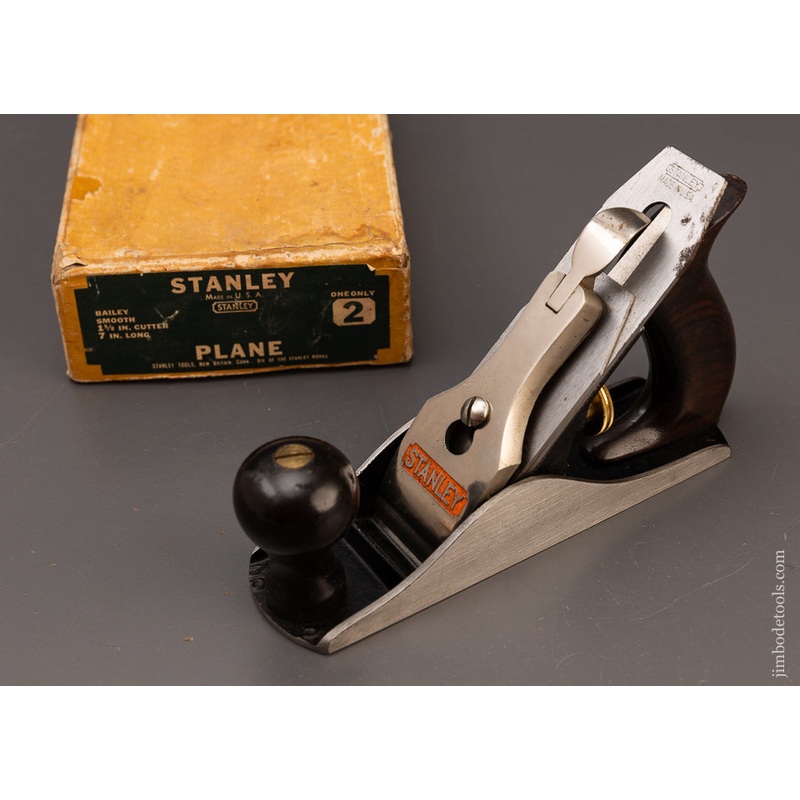 STANLEY No. 2 Smooth Plane Mint in Box – 111482 – AS OF MAY 12