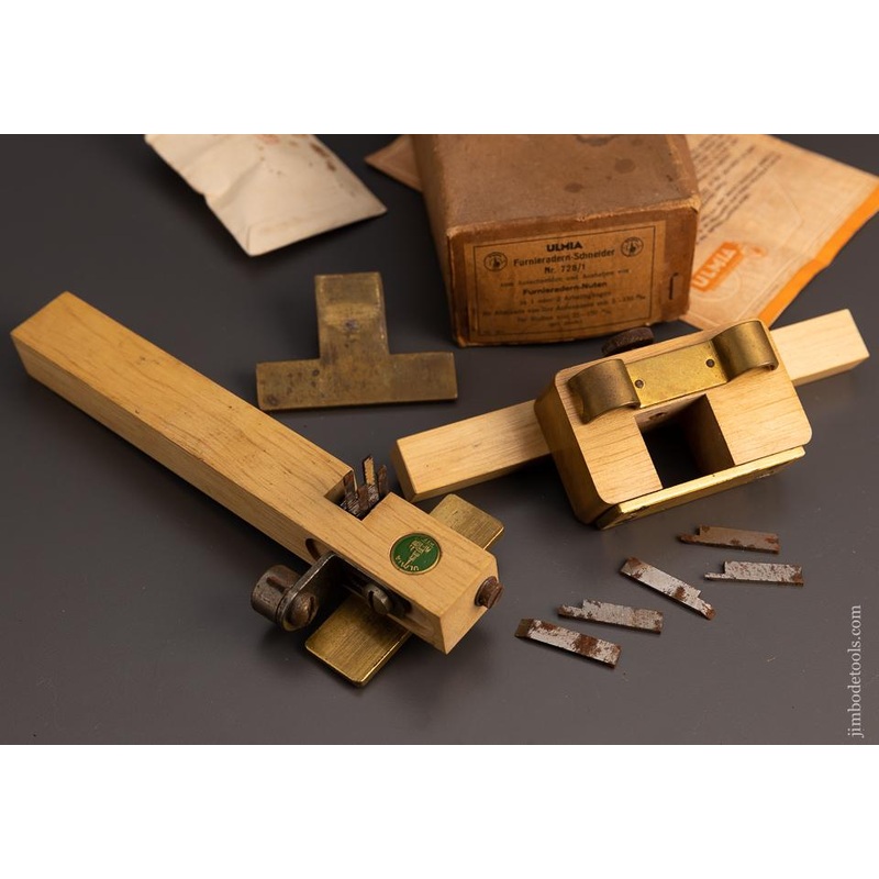 ULMIA No. 728/1 Veneer Inlay Cutter Mint in Box — 98272