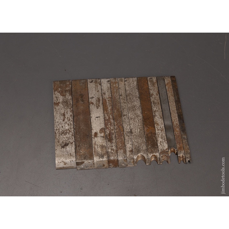 12 Irons for SIEGLEY Plow Plane – 112103
