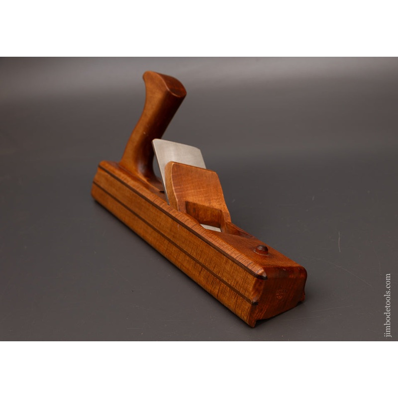 Rare & Mint & Unused LEON ROBBINS Tiger Maple Panel Raiser Plane LEFT Handed! – 111815 – AS OF JUNE 10