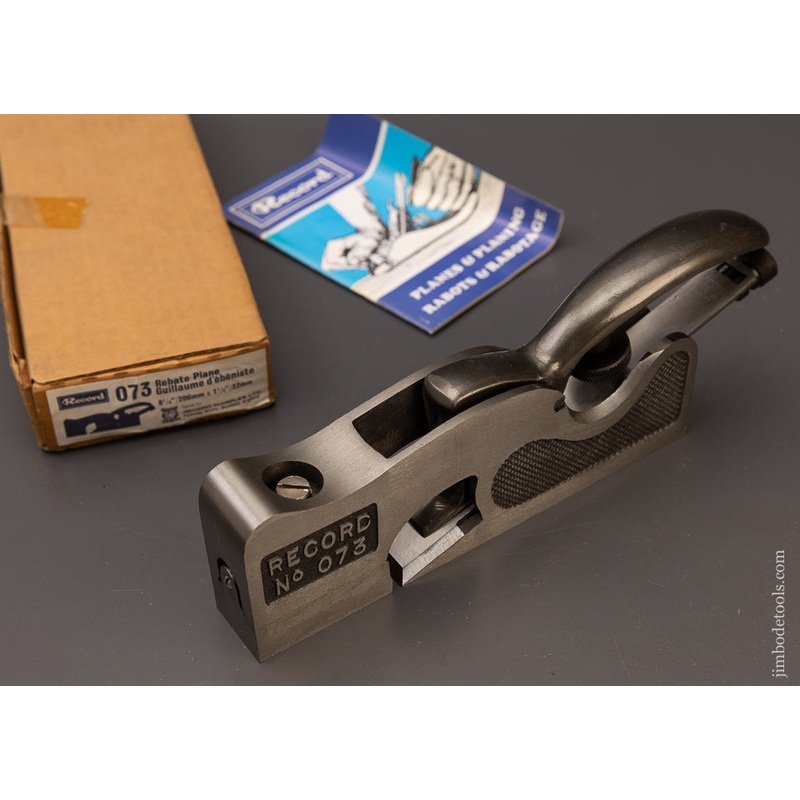 RECORD No. 073  Large Rebate Plane Mint in Box – 112170