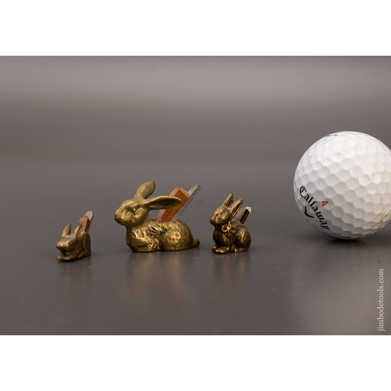 Set of 3 PAUL HAMLER Miniature Rabbit Rabbet Planes – 111659