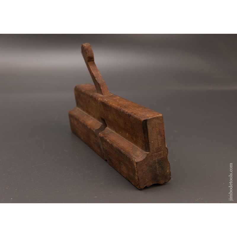 18th Century Yellow Birch 10 Inch Moulding Plane by JO FULLER PROVIDENCE ca. 1772-1822 – Gregcelsior 112052