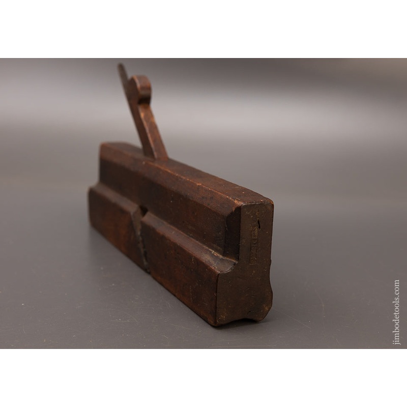 Rare & Fine S*DEAN 18th Century Yellow Birch 10 Inch Moulding Plane – EXCELSIOR 112032 – AS OF JUNE 17