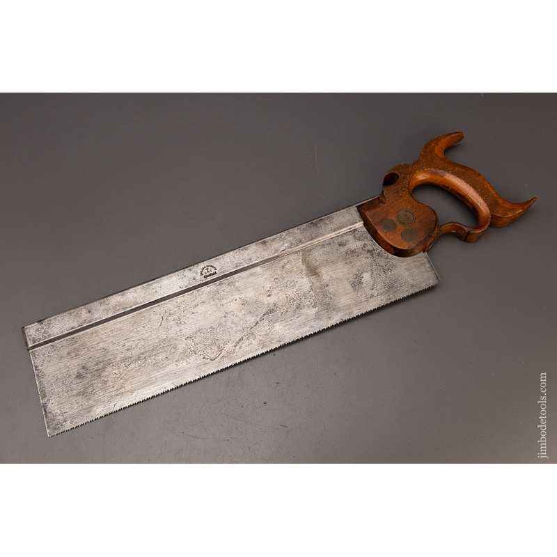 Stunning Early SPEAR & JACKSON 16 Inch Back Saw Tuned by Michael Merlo – 112268
