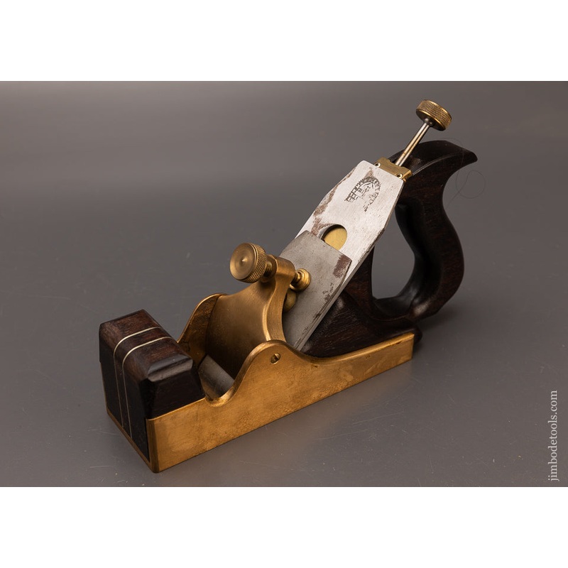 Sweet Adjustable Gunmetal Rosewood Infill Smooth Plane – 112197