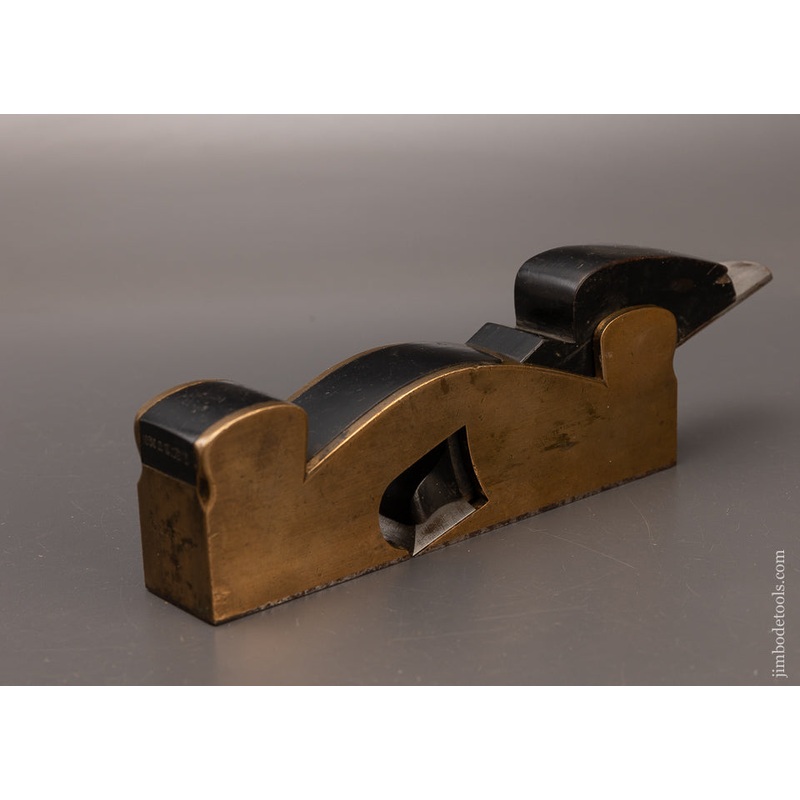 Sweet H. SLATER Gunmetal & Ebony Wide Shoulder Plane – EXCELSIOR 112072