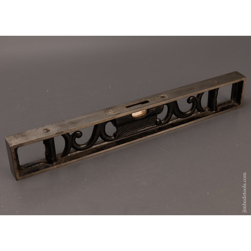 Very Fine STARRETT Fancy Iron Level – 112021