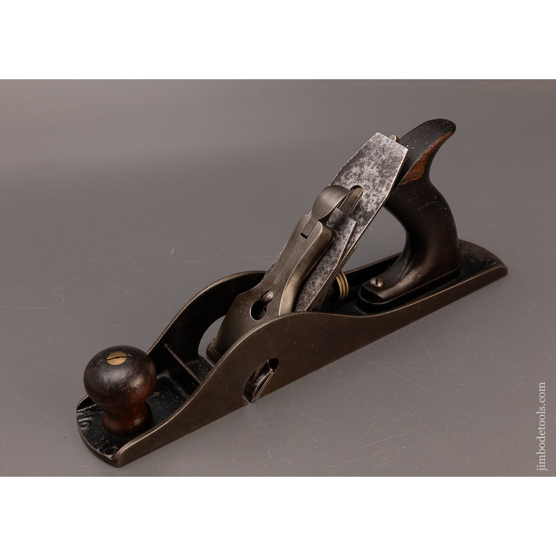 Very Rare & Fine STANLEY No. 10C Carriage Makers Rabbet Plane CORRUGATED! – 112162