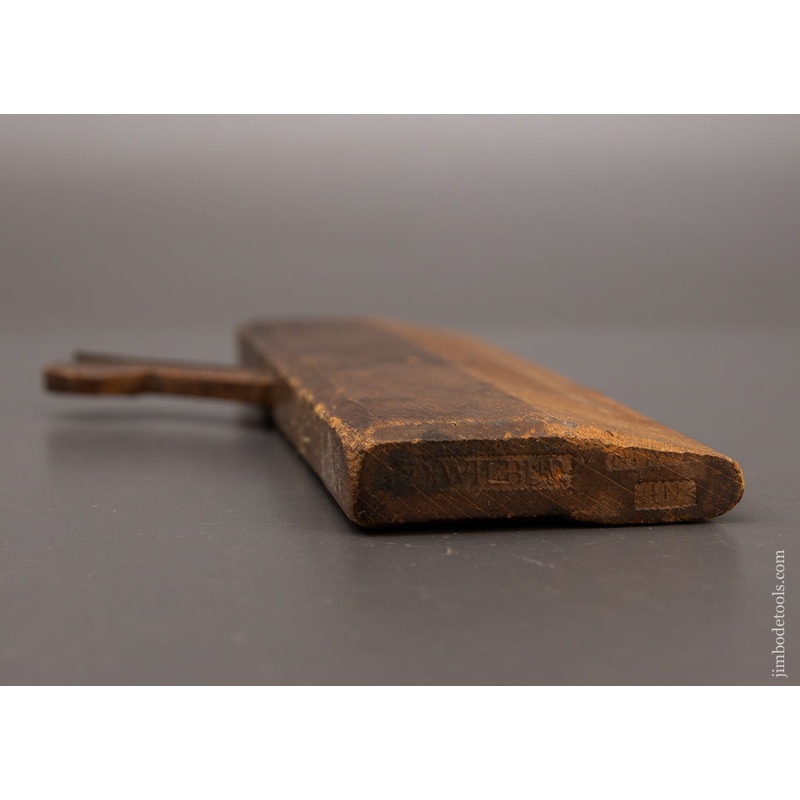 Very Rare JO;WILBUR 18th Century Moulding Plane — EXCELSIOR 111217