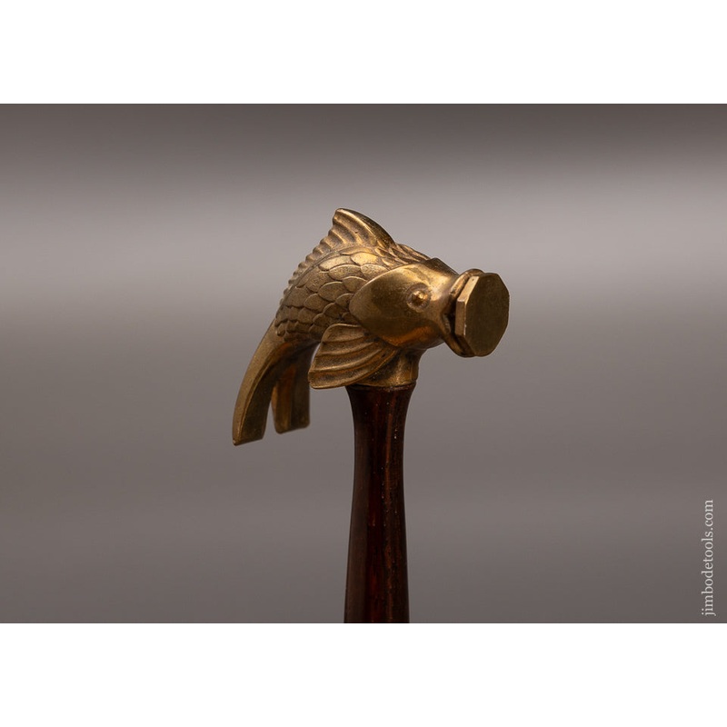 Rare Half-Size Fish Head Hammer by PAUL HAMLER – 111706