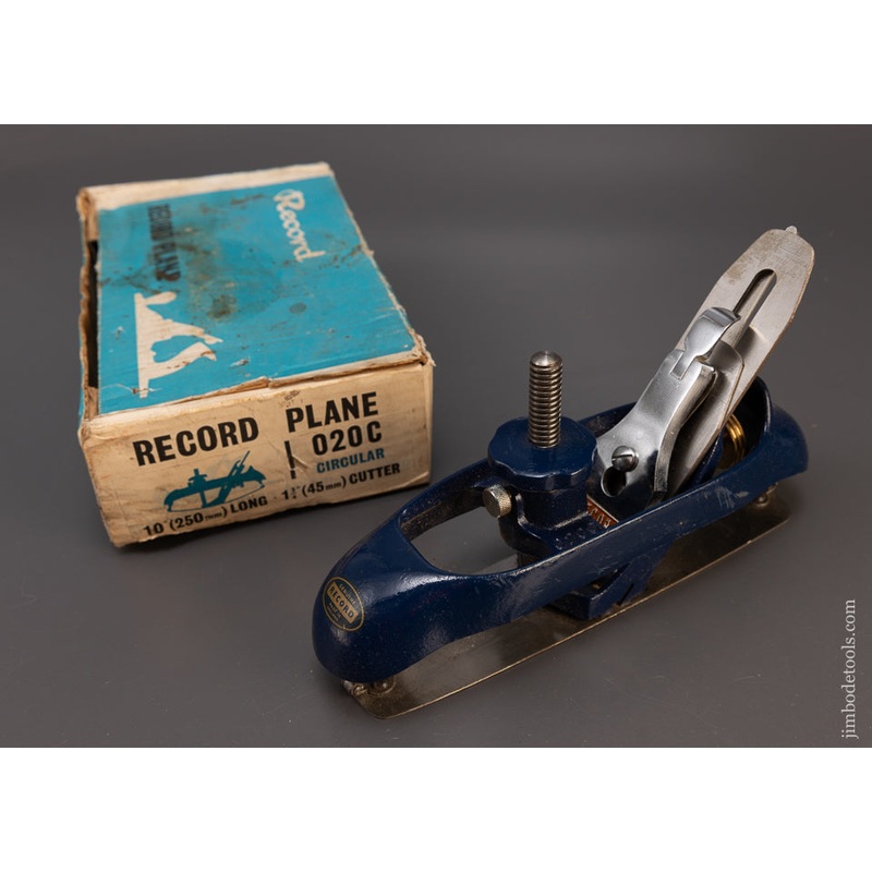 RECORD No. 020C Circular Plane Mint in Box — 108522
