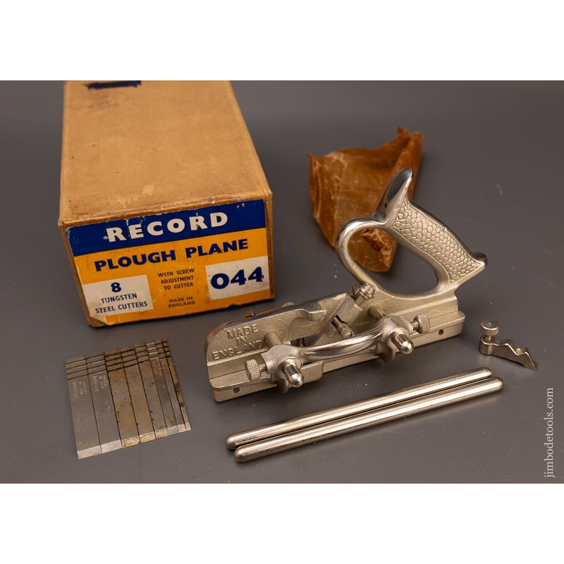 RECORD No. 044 Plow Plane Mint in Box 100% Complete – 112392