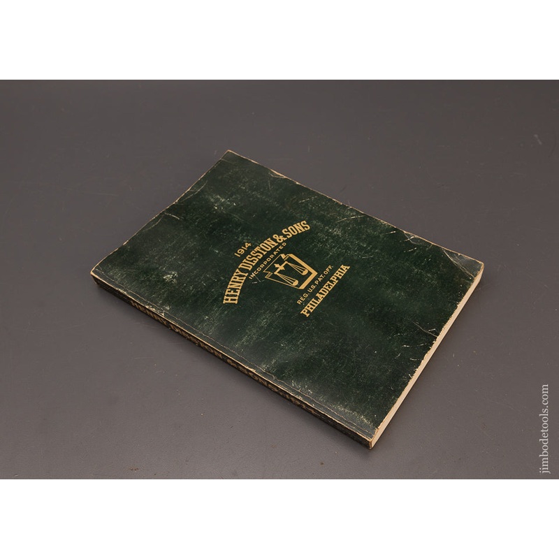 REPRINT Ca. 1976 of 1914 Catalog HENRY DISSTON & SONS – 110995