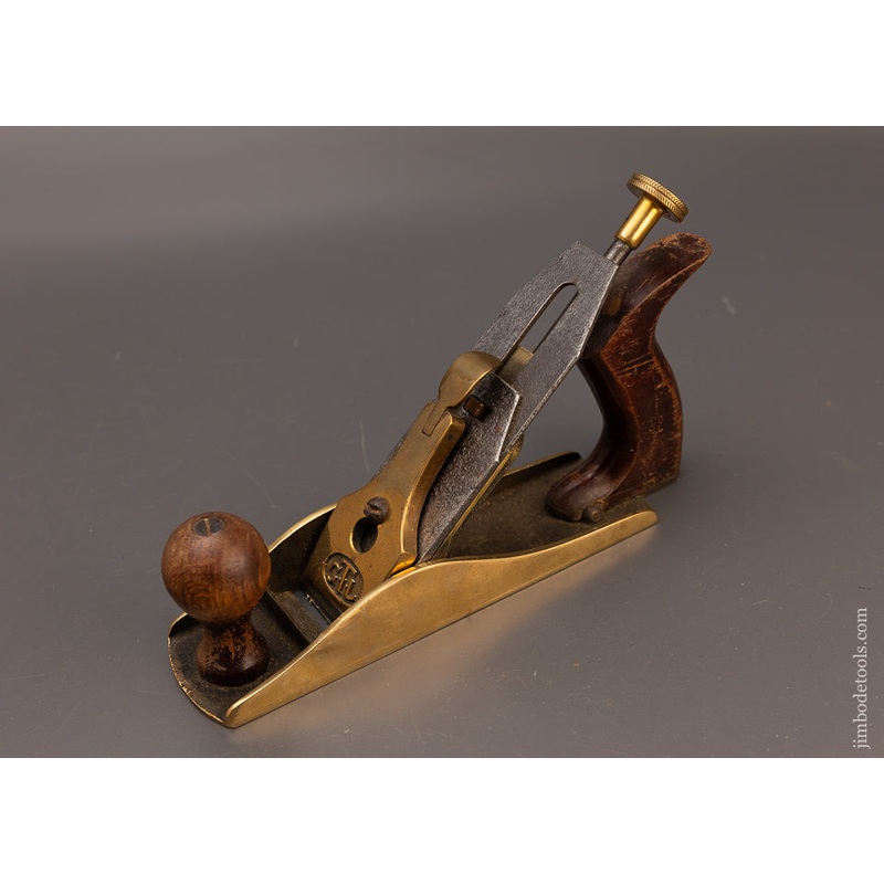 Solid Brass Adjustable Smooth Plane by GTL – 112317