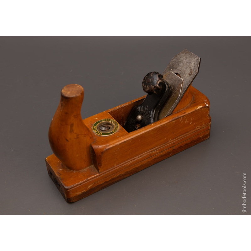 ULMIA Smooth Plane with Lignum Sole & Adjustable Mouth Fine – 112336