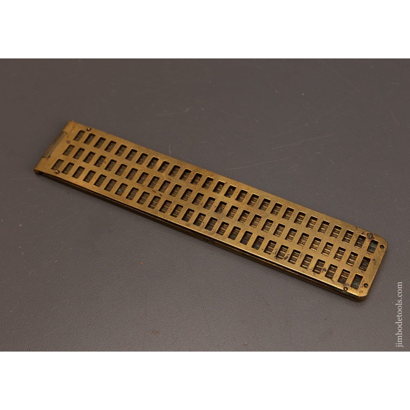 Vintage Brass Baille Rule 7 Inch – 111622
