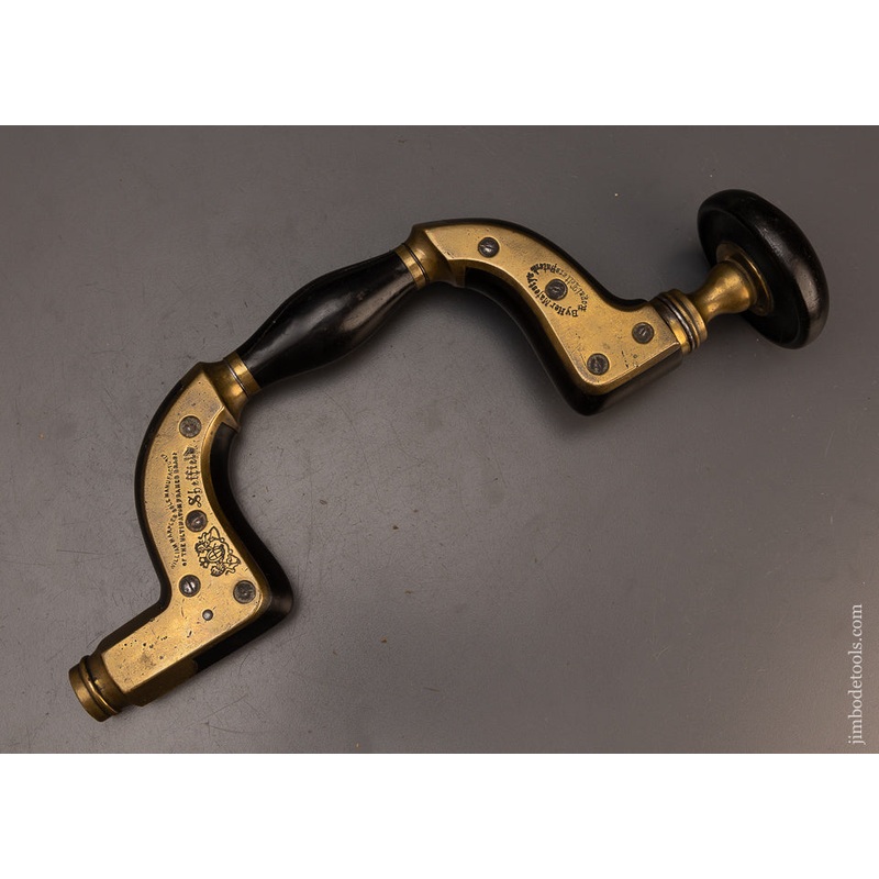 WILLIAM MARLPES Ebony Ultimatum Bit Brace – 112345