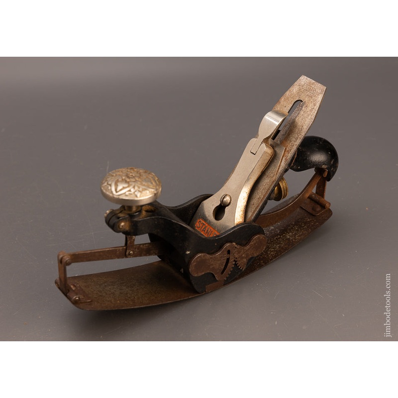 Rare Type 8A Floral Cap STANLEY No. 113 Circular Plane – 112641