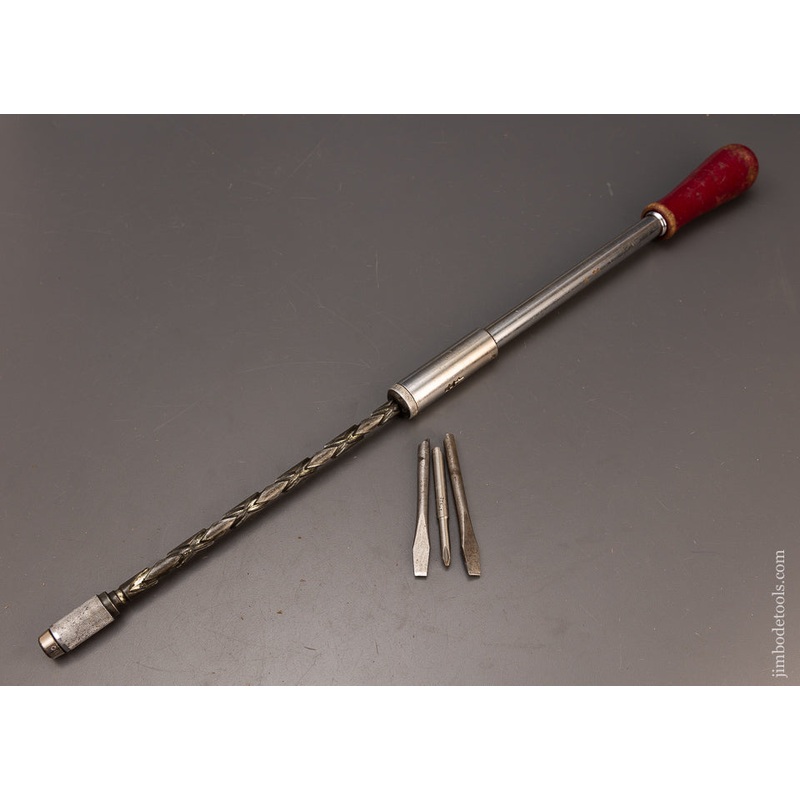 STANLEY YANKEE No. 131A Automatic Screwdriver with 3 Bits – 112535