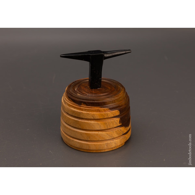 Watch Makers Stake Anvil on Lignum Vitae Stump – 112553