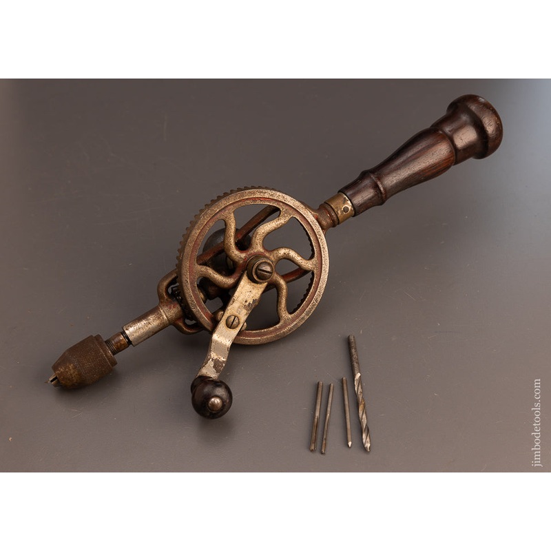 Smooth JOHN S. FRAY Rosewood Handles Hand Drill – 112652