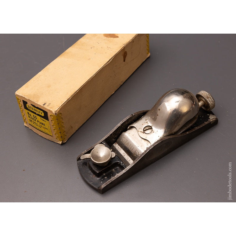STANLEY No. 65 Low Angle Block Plane in Original Box – 112932