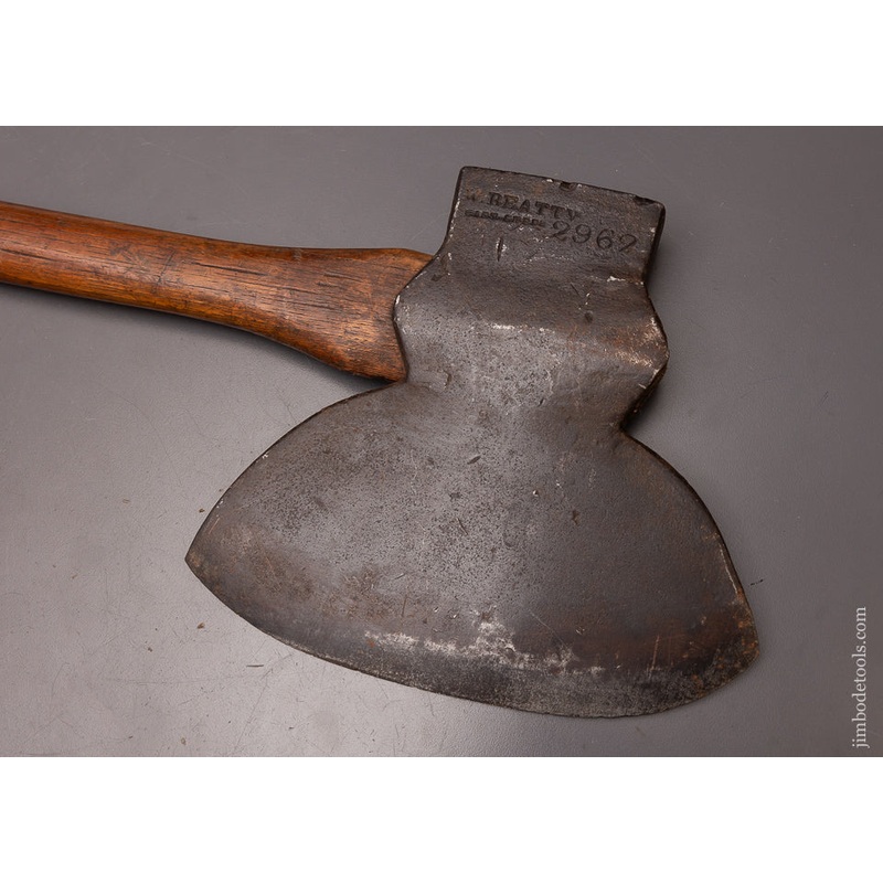 W. BEATTY Double Bevel Broad Axe Hewing Axe – 112769