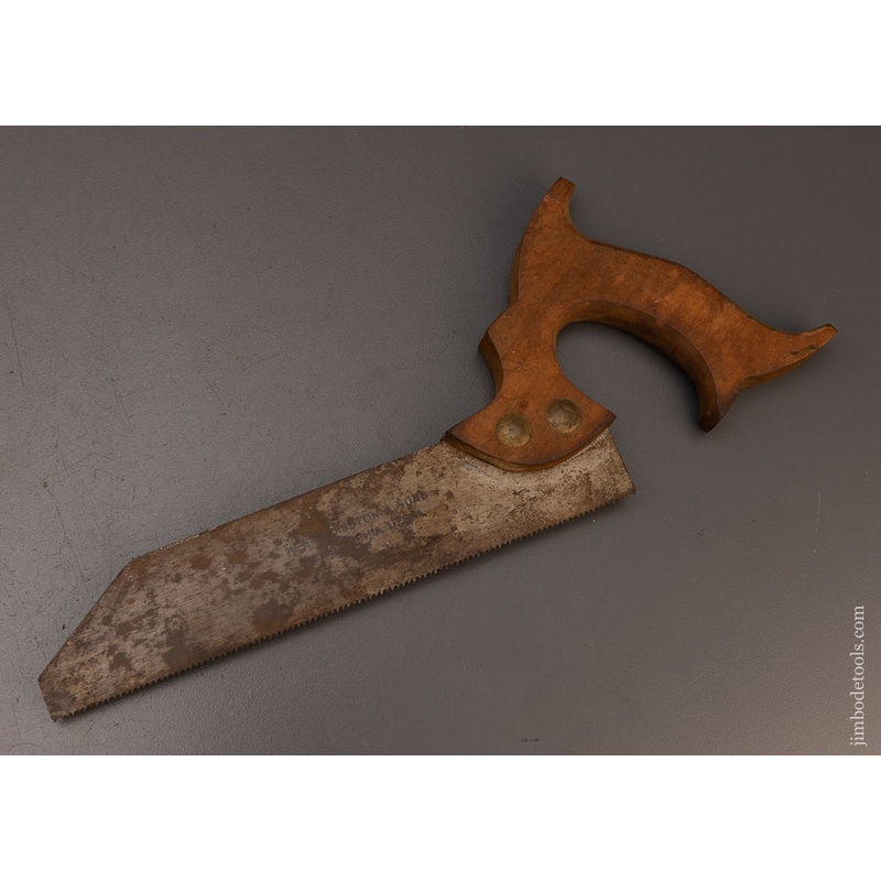 Rare DISSTON No. 1 Pattern Makers Saw – 112993