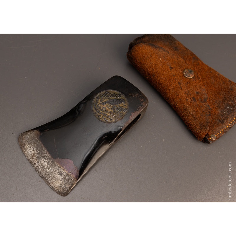 Rare & Extra Fine Double Sided Mini Salesmans Sample Axe KELLY BLACK RAVEN & KELLY PERFECT – EXCELSIOR 113056 – AS OF SEPT 13