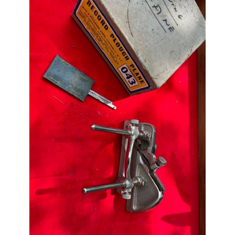 RECORD No. 043 Plow Plane Mint in Box – 113019