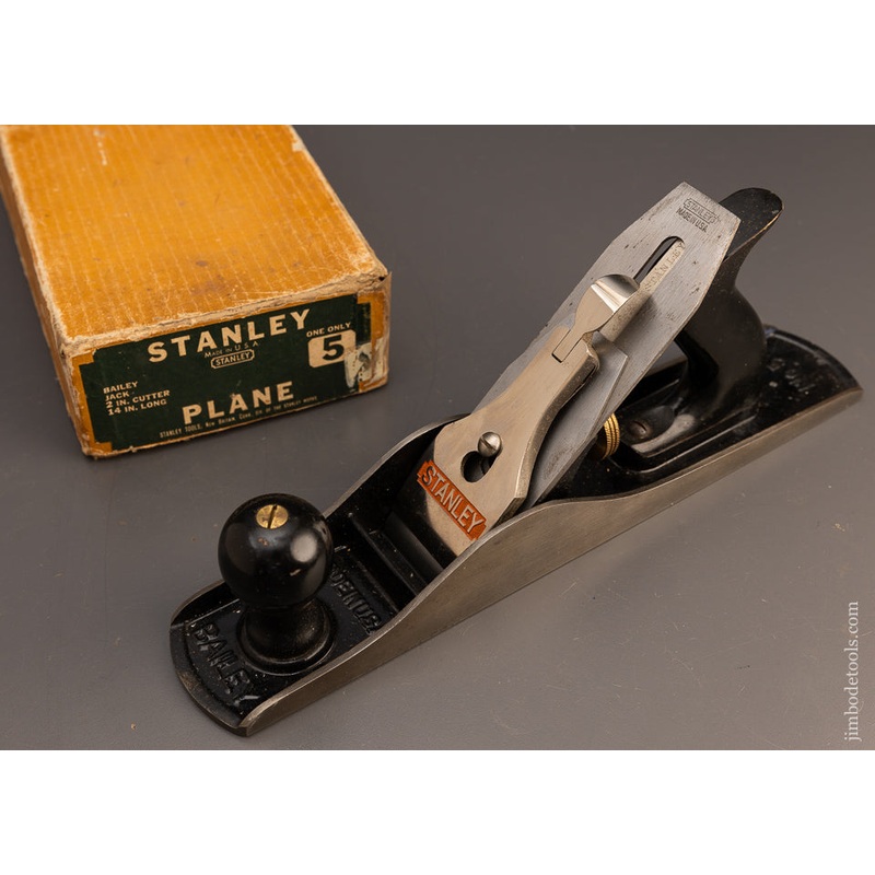 STANLEY No. 5 Jack Plane Near Mint in Box – 113072