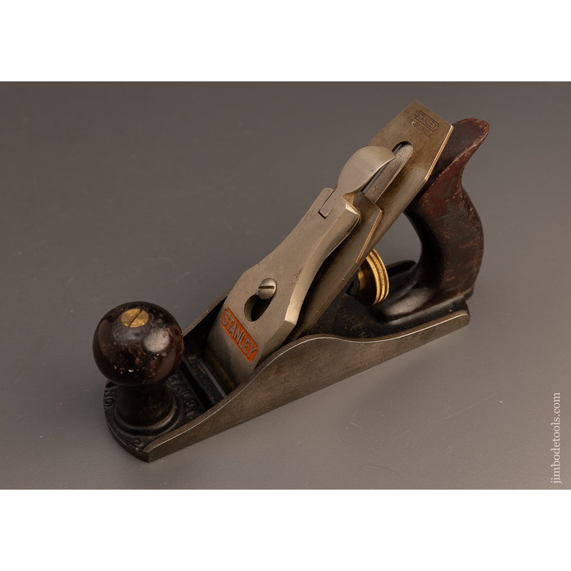 Rare Long Model STANLEY No. 2 Smooth Plane – 112852