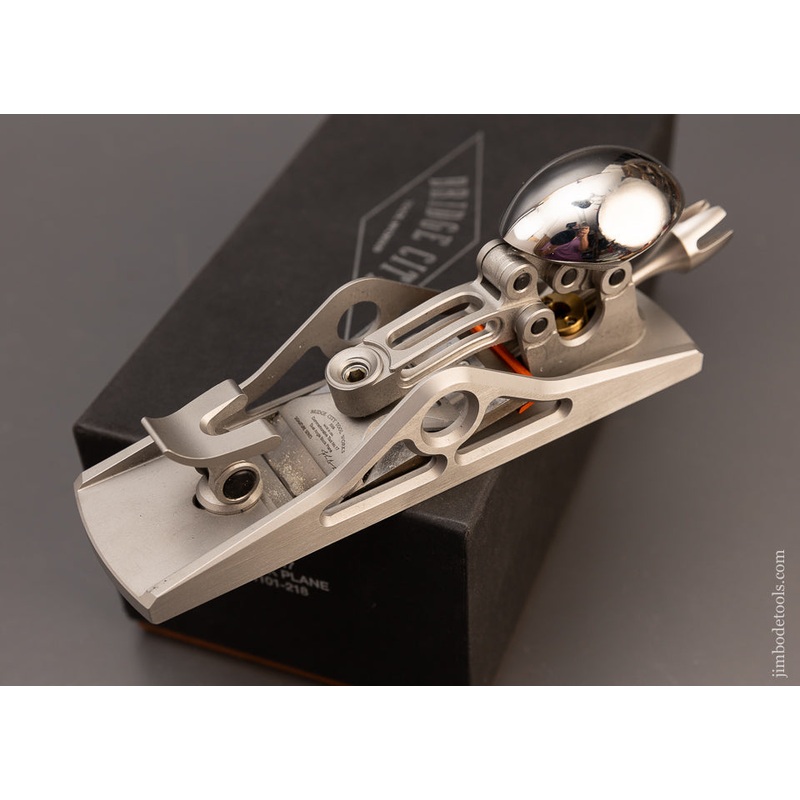 Remarkable BRIDGE CITY TOOL WORKS CT-17 Commemorative Dual Angle Block Plane Mint in Box – 113324