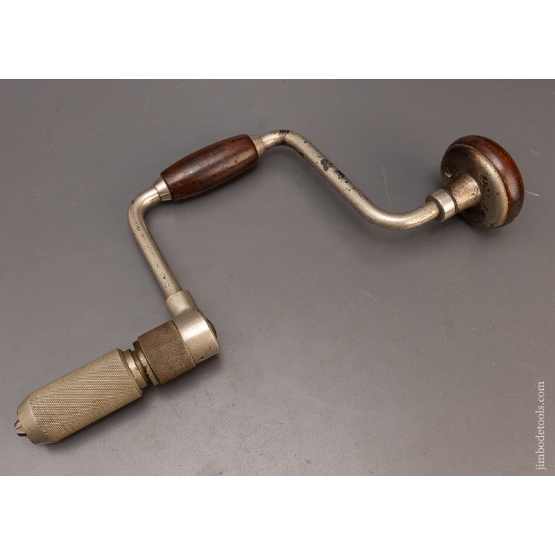 10 Inch Rosewood Handled STANLEY No. 901 Bit Brace with Enclosed Ratchet – 115927