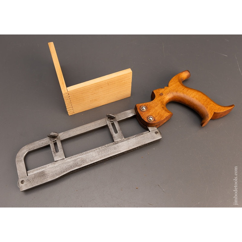 Rare! AUBIN’s Patent March 29, 1928 Finger Joint Tenon Saw – 116816