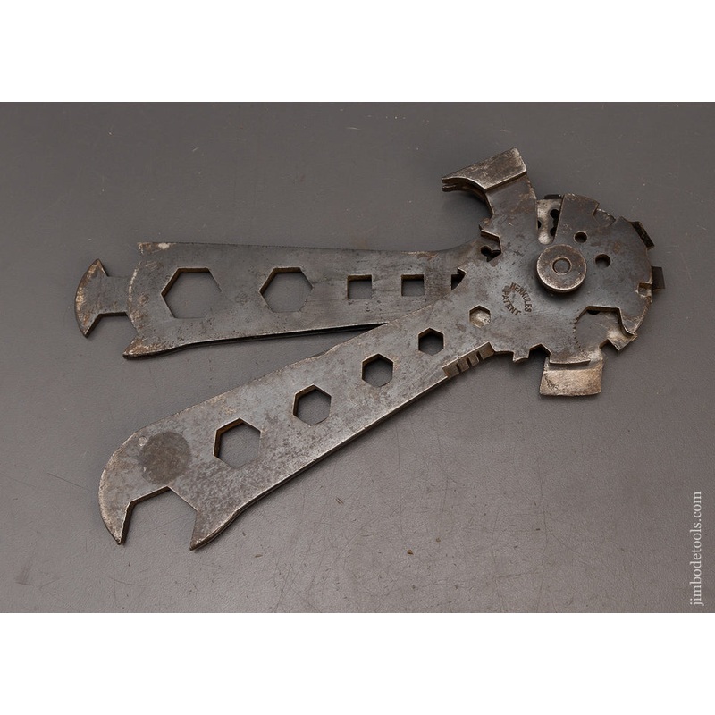 Rare! HERKULES Patent Axe Wrench Hammer and Combination Tool – 116774 – AS OF JULY 3