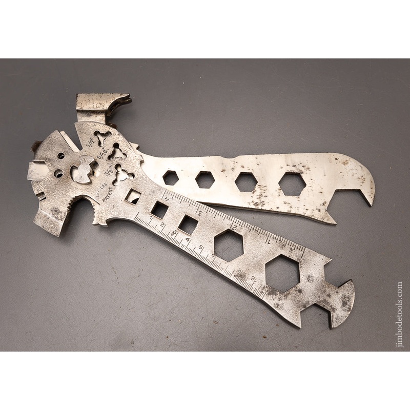 Rare! HERKULES Patent Axe Wrench Hammer and Combination Tool – 116793 – AS OF JUNE 28