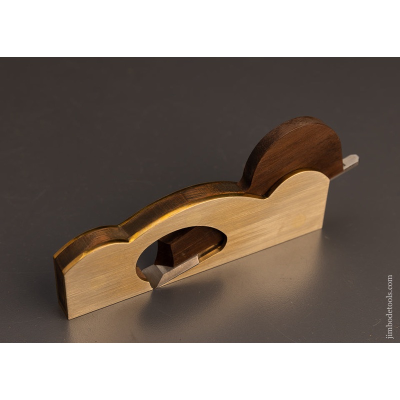 Rare Long Ago Discontinued LIE NIELSEN Small Bronze & Rosewood Shoulder Plane Mint – 113335